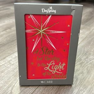 DaySpring A STAR LED THE WAY TO THE LIGHT OF THE WORLD Hallmark 16 total